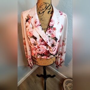Floral Blazer Jacket